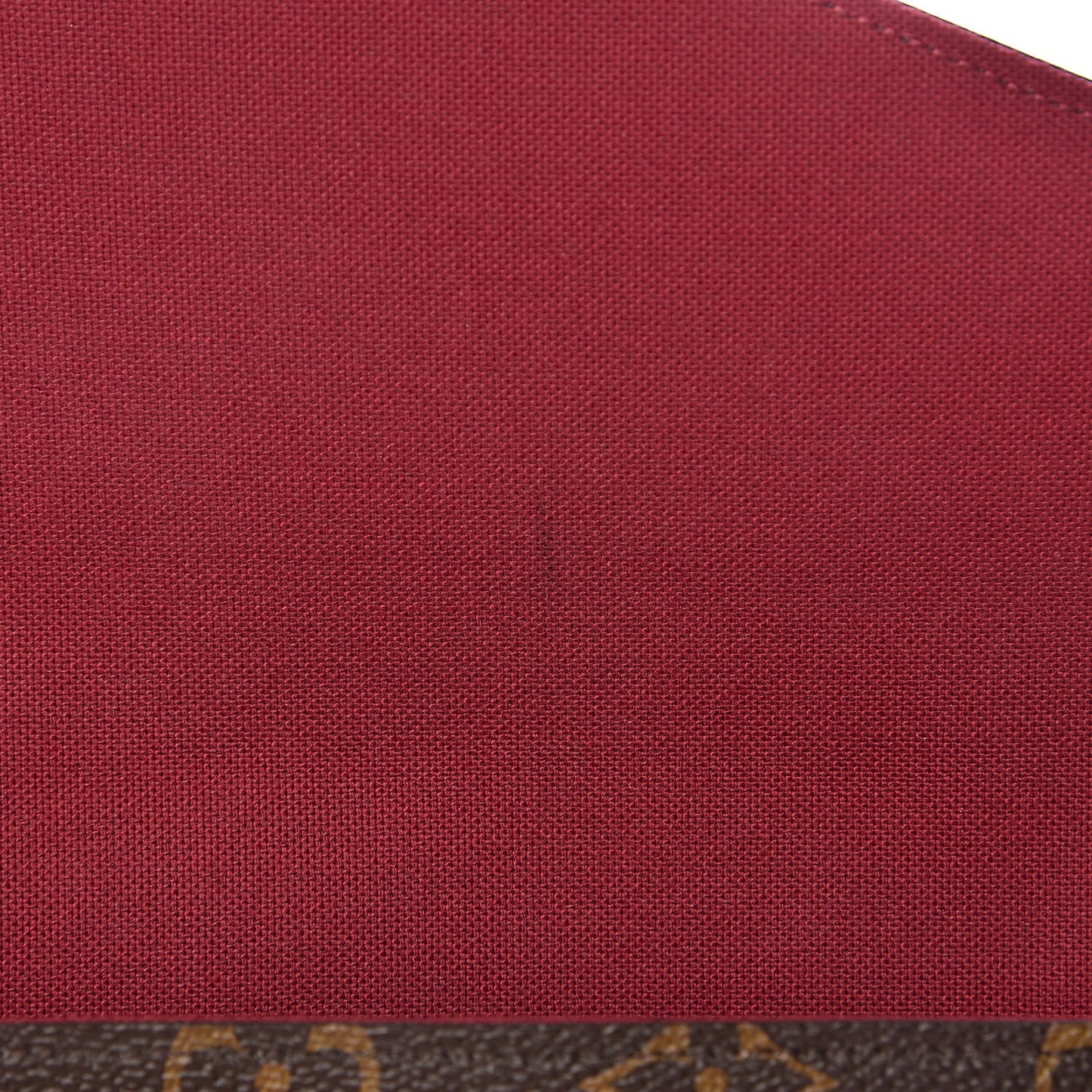 Monogram Pochette Felicie Chain Wallet Fuchsia