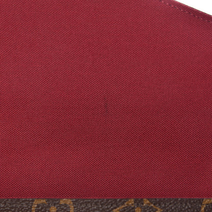 Louis Vuitton Monogram Pochette Felicie Chain Wallet Fuchsia 9 of 13