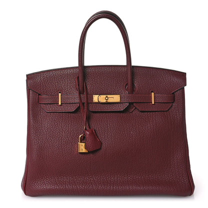 Hermes Fjord Birkin 35 Rouge H 1 of 14