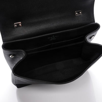 Louis Vuitton Soft Calfskin Lockme II Top Handle Black 5 of 6