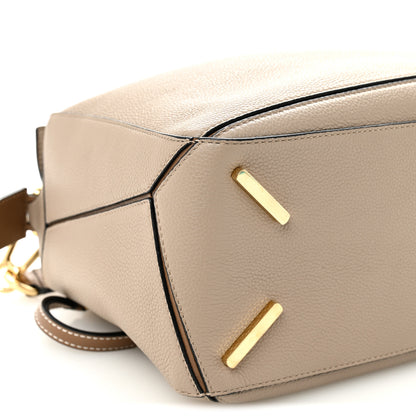 Loewe Grained Calfskin Medium Puzzle Bag Sand Mink 9 of 10