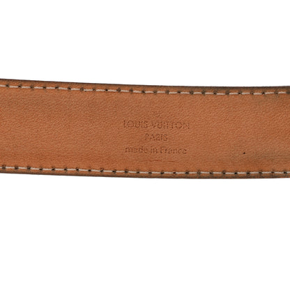 Louis Vuitton Mini Monogram 25mm LV Initiales Belt 80 32 4 of 7