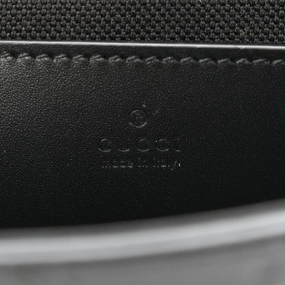 Gucci Gilbert Calfskin GG Super Mini Shoulder Bag Black 6 of 10