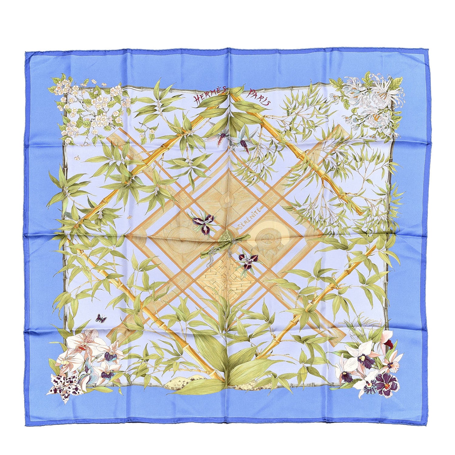 Hermes Silk Serenite Scarf 90 1 of 6