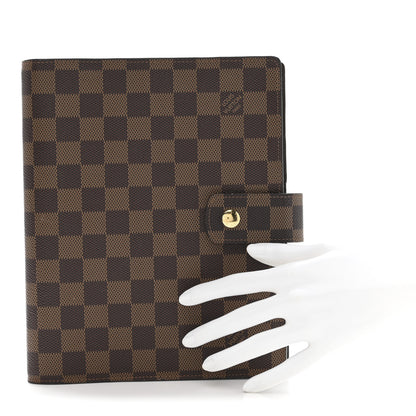 Louis Vuitton Damier Ebene Large Ring Agenda Cover 2 of 8