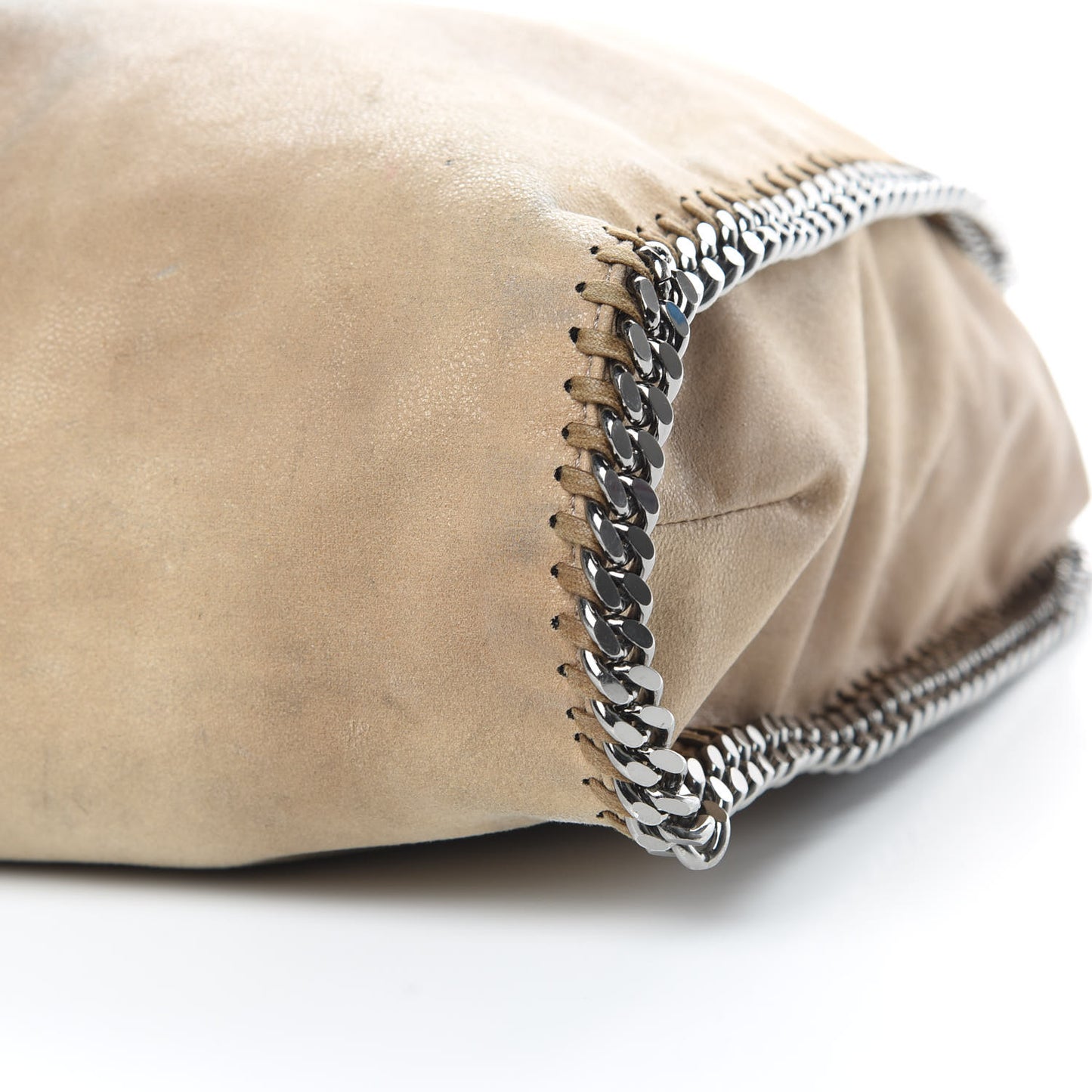 Shaggy Deer Big Falabella Tote Beige