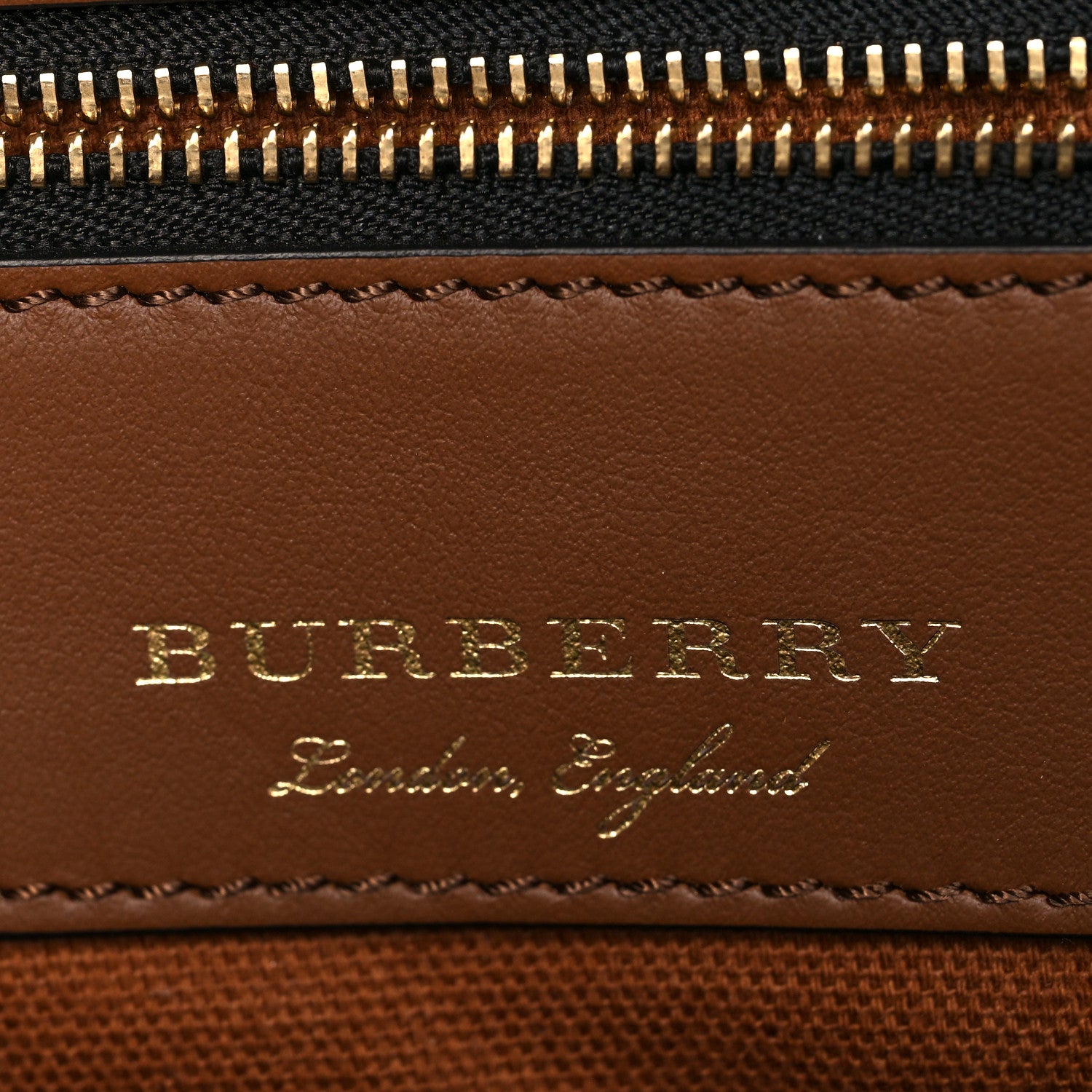 Burberry Horseferry Check Small Canterbury Tote Tan 6 of 10