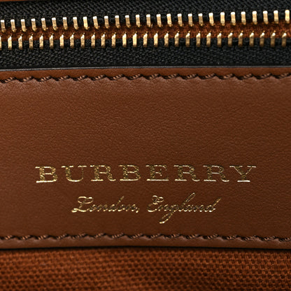 Burberry Horseferry Check Small Canterbury Tote Tan 6 of 10