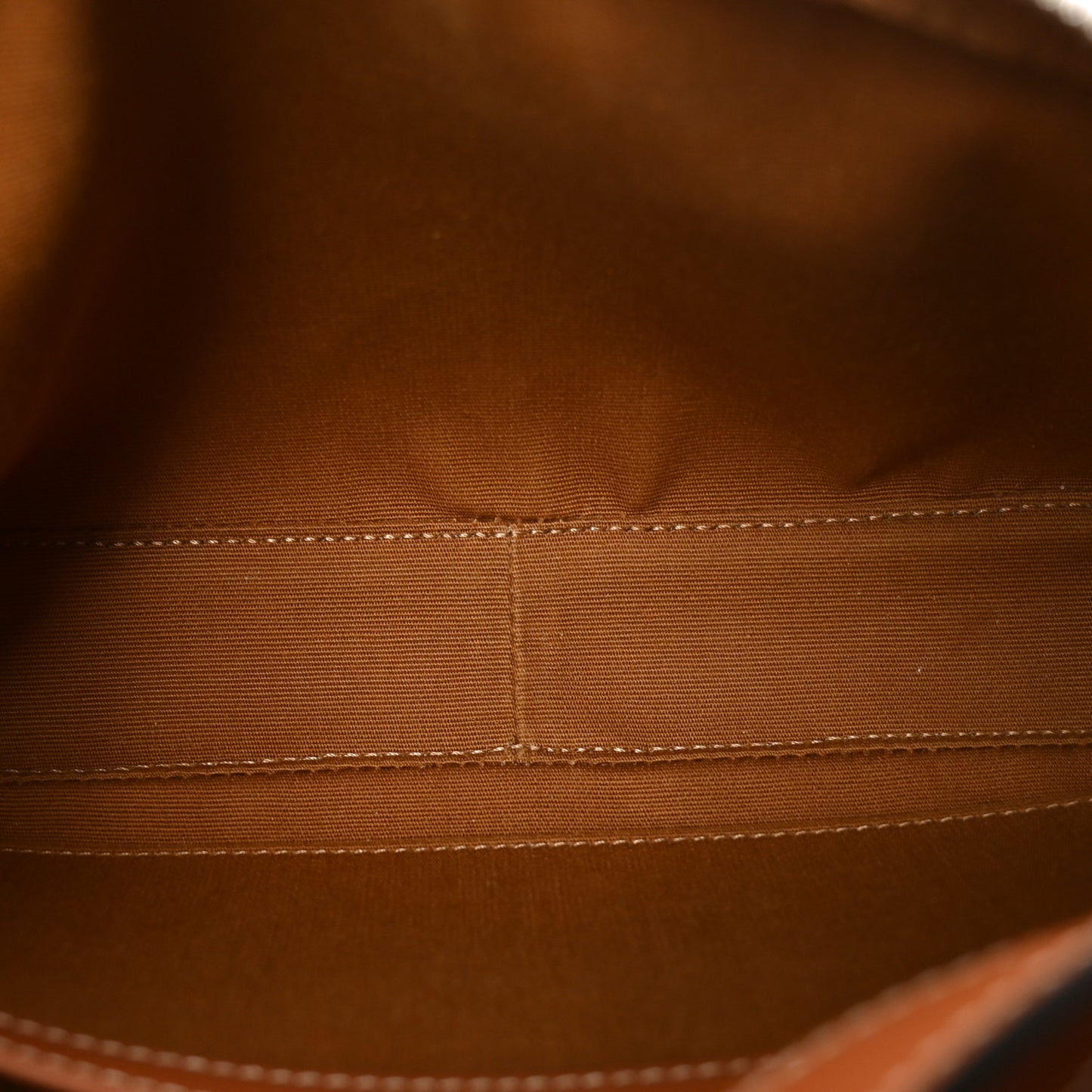 Triomphe Canvas Medium Messenger Bag Tan Ecru