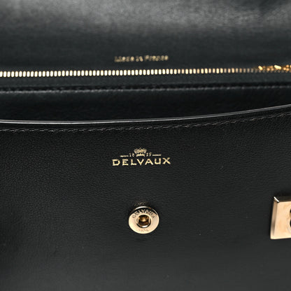 Delvaux Calfskin Tempete Pochette Black 7 of 10