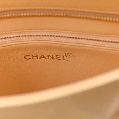 Chanel Caviar Quilted Medallion Tote Beige 6 of 13