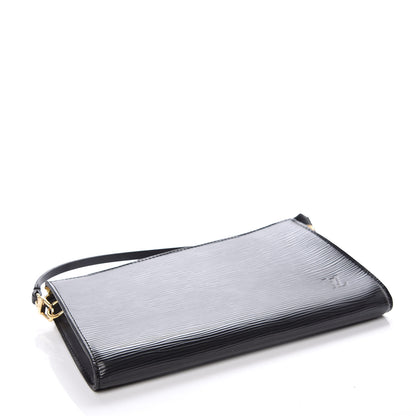 Louis Vuitton Epi Pochette Accessories 24 Black 4 of 9