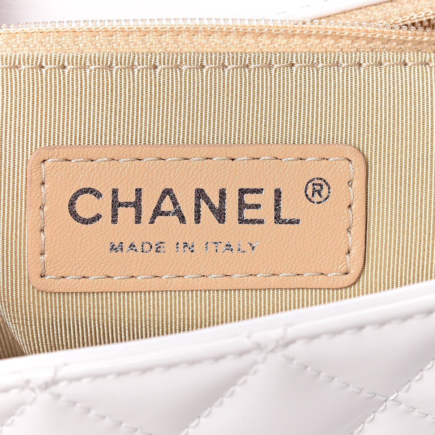 Chanel Glazed Calfskin Quilted Medium Coco Boy Flap White 6 of 11