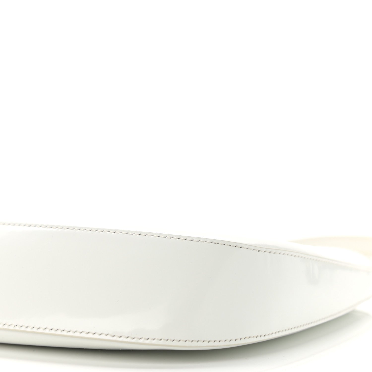 Prada Spazzolato Cleo Shoulder Bag White 10 of 10