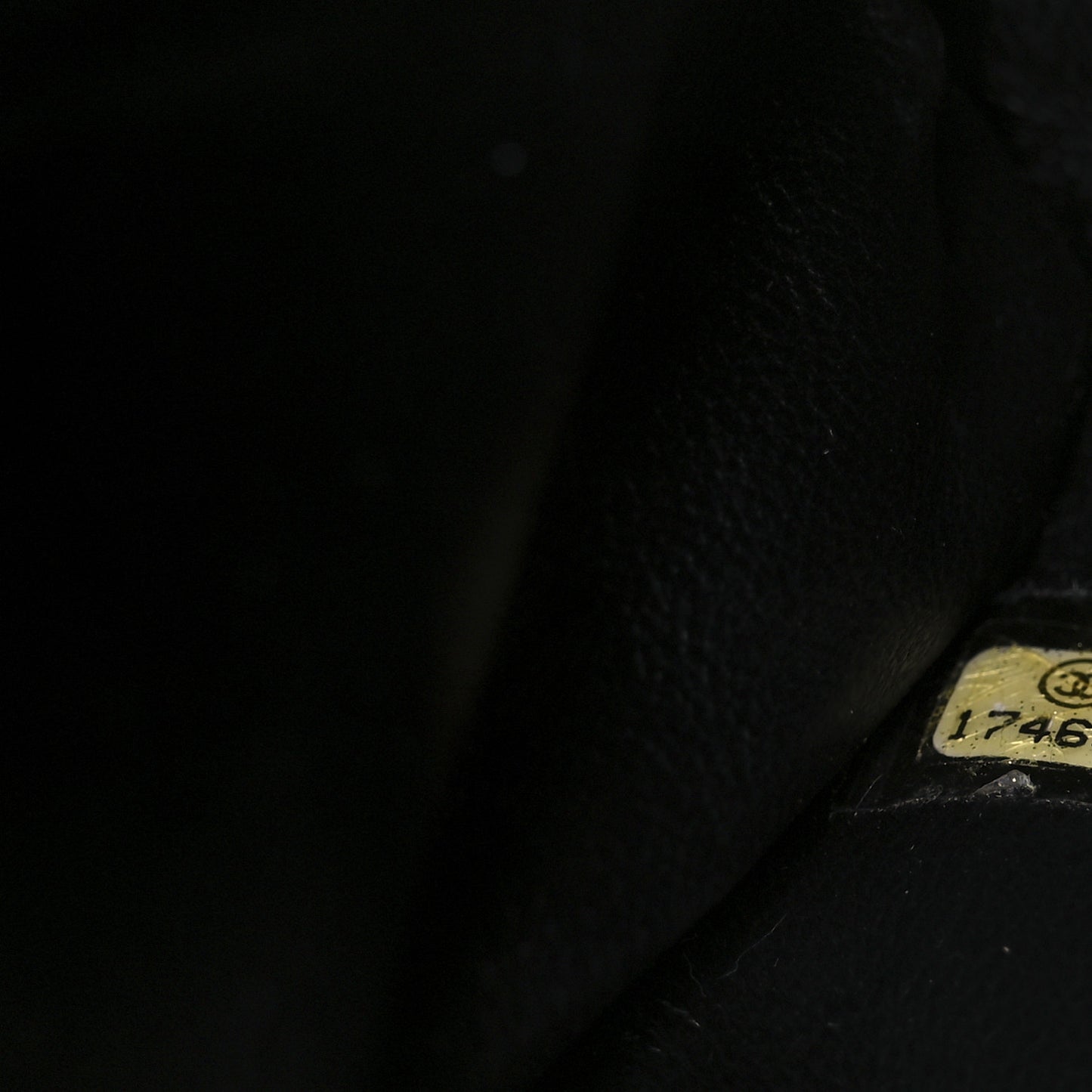 Lambskin Mineral Nights Pochette Wristlet Black