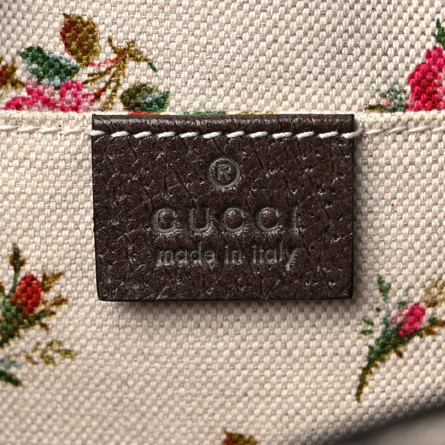 Gucci GG Supreme Monogram Web Neo Vintage Shoulder Bag Beige New Acero Crop 6 of 9