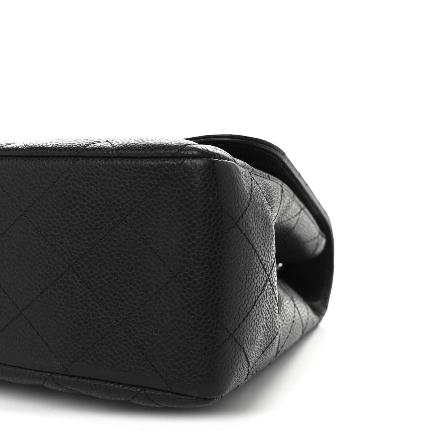Chanel Caviar Quilted Jumbo Single Flap Black 10 of 10
