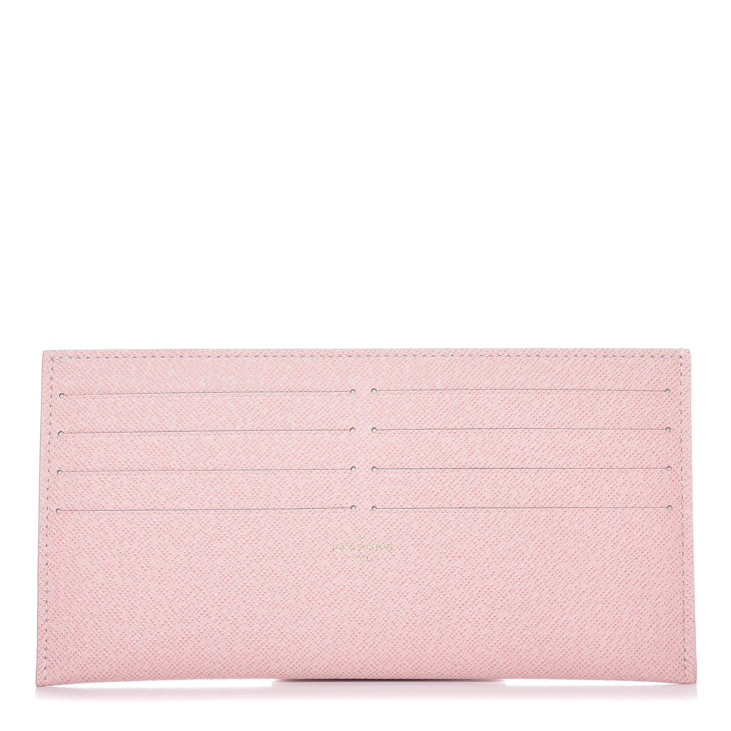 Calfskin Felicie Card Holder Insert Rose Ballerine