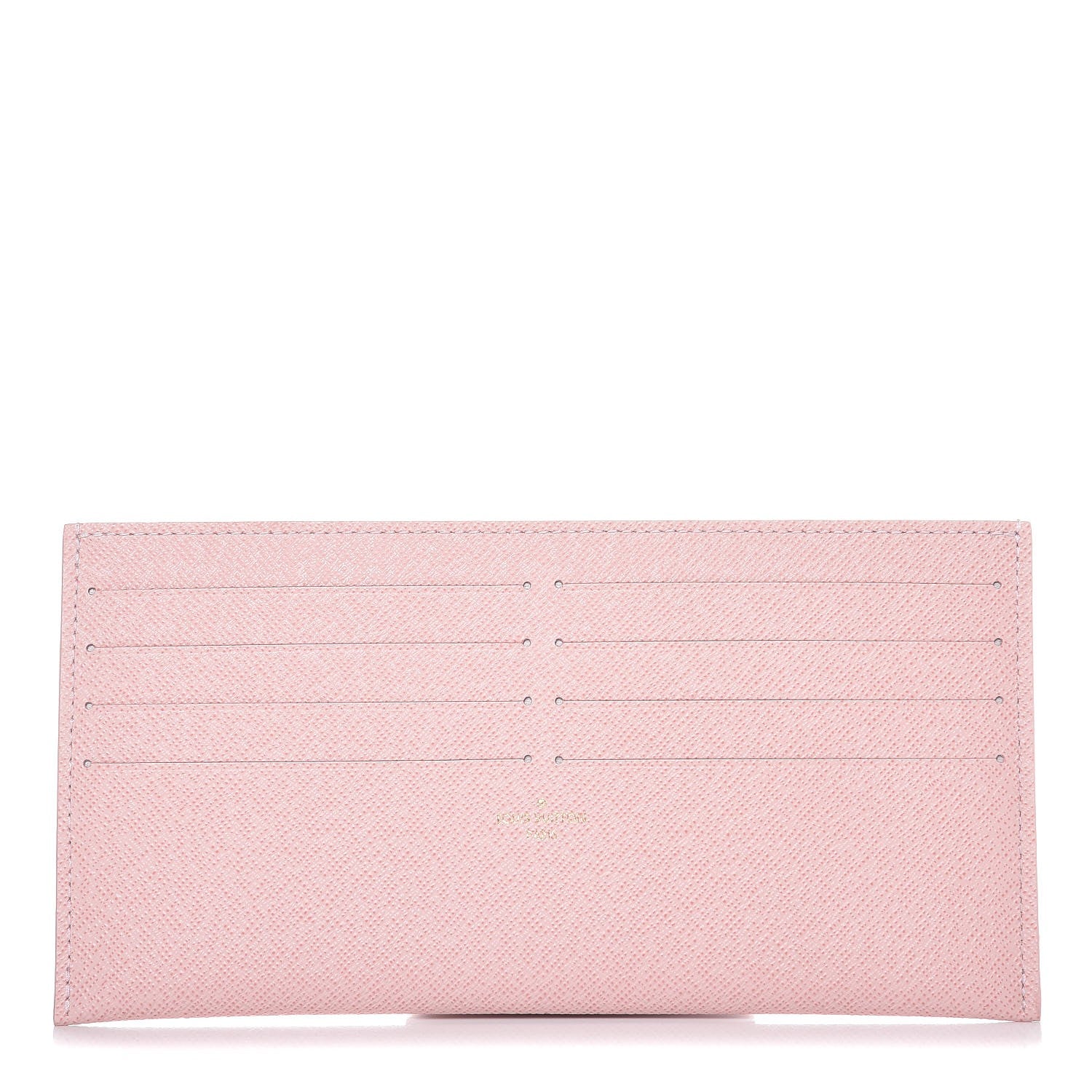 Louis Vuitton Calfskin Felicie Card Holder Insert Rose Ballerine 1 of 6