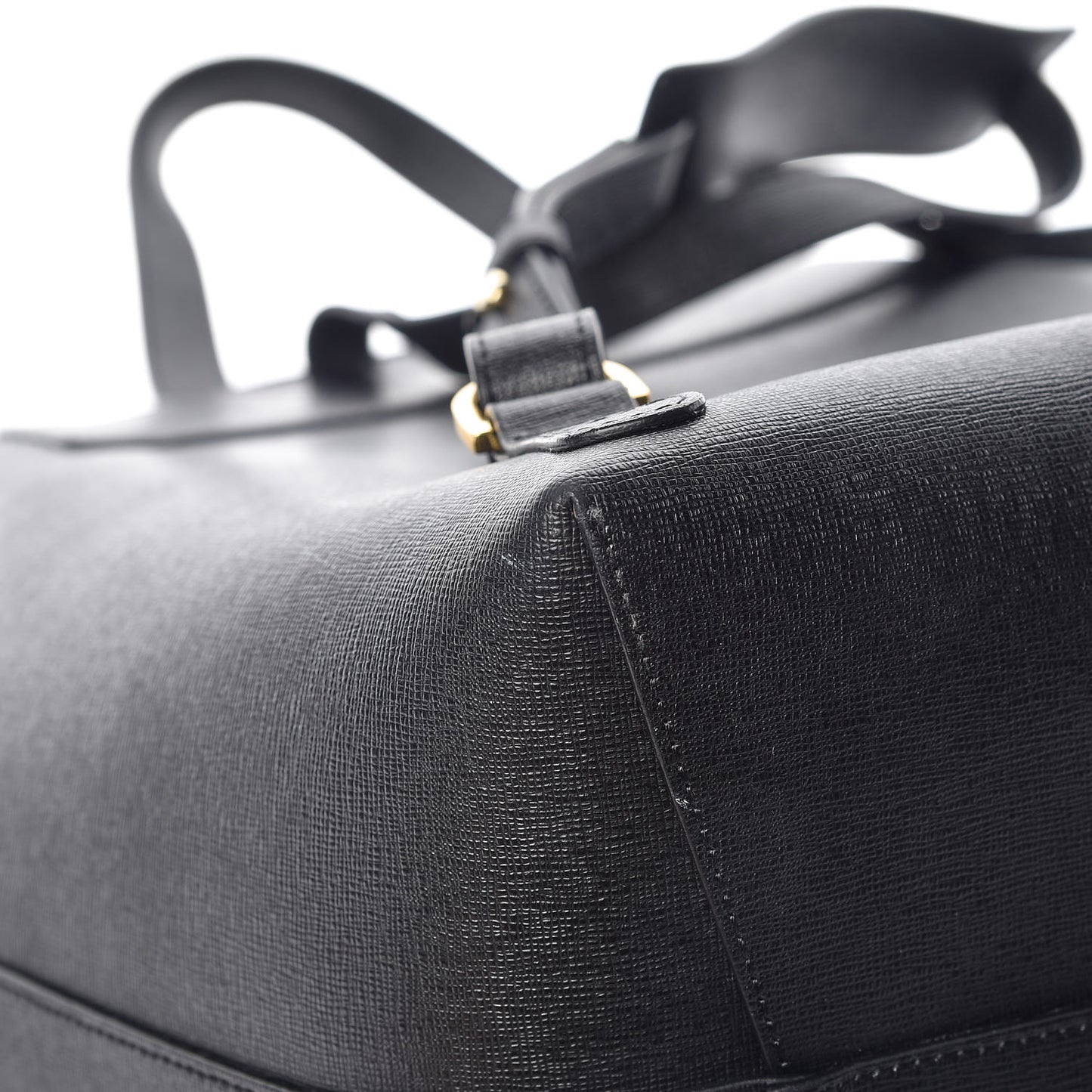 Saffiano Backpack Black Flamma