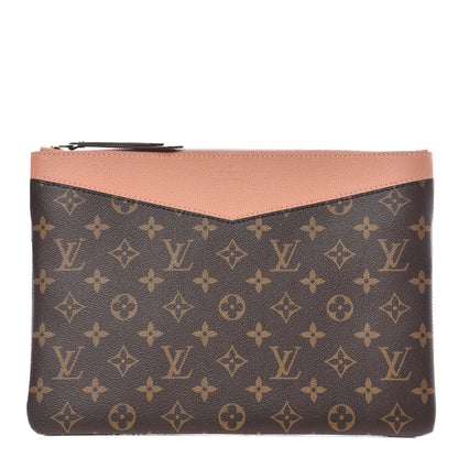 Louis Vuitton Monogram Daily Pouch Peach 1 of 8