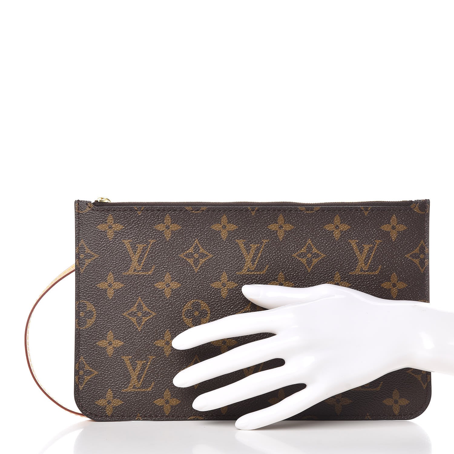 Louis Vuitton Monogram Neverfull MM GM Pochette 2 of 7