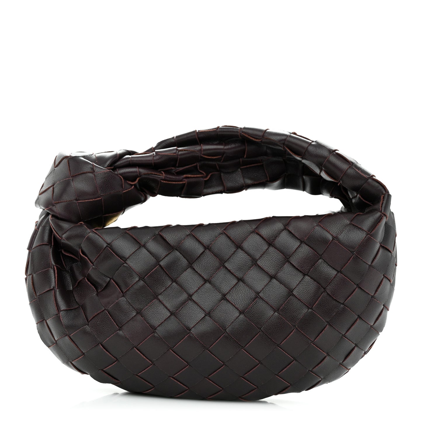 Nappa Intrecciato Mini Jodie Grape