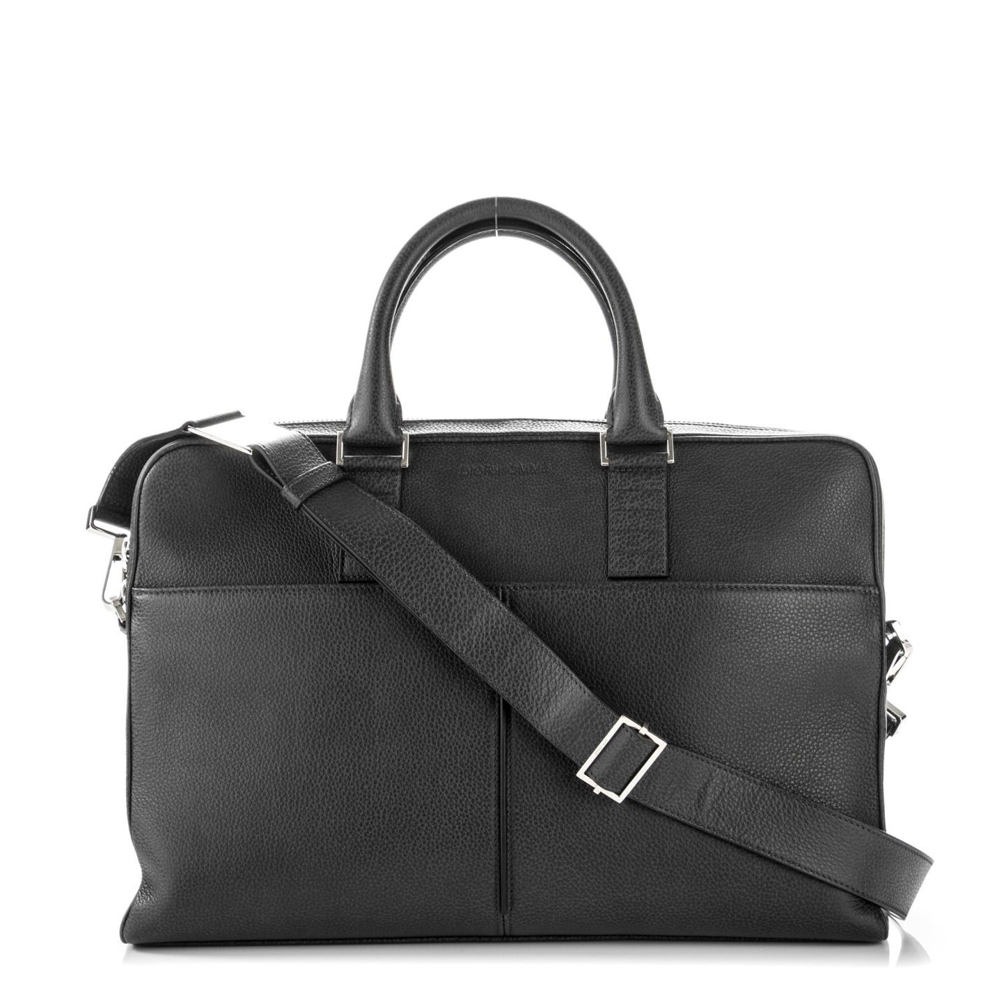 HOMME Calfskin Briefcase Grey