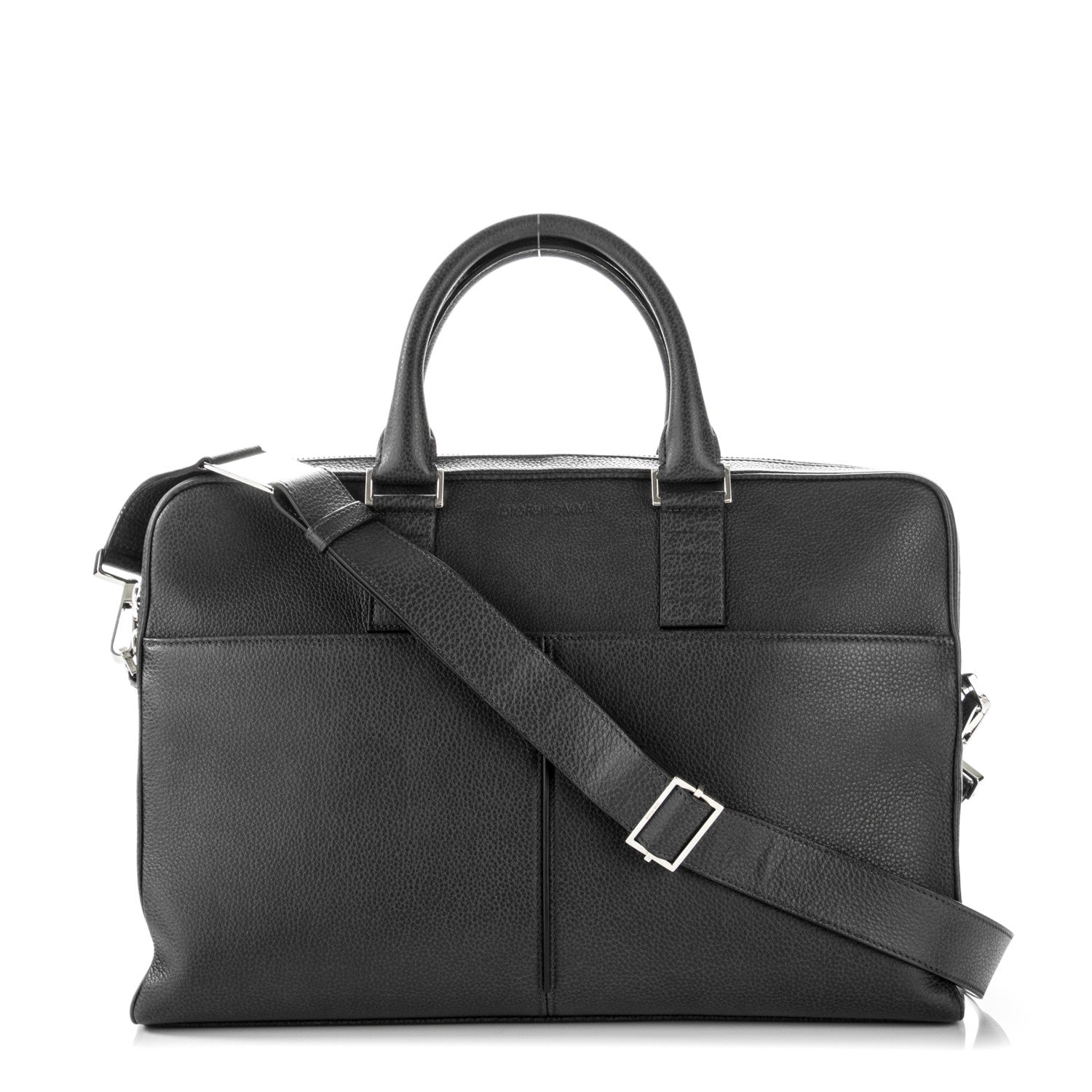 Christian Dior HOMME Calfskin Briefcase Grey 1 of 7