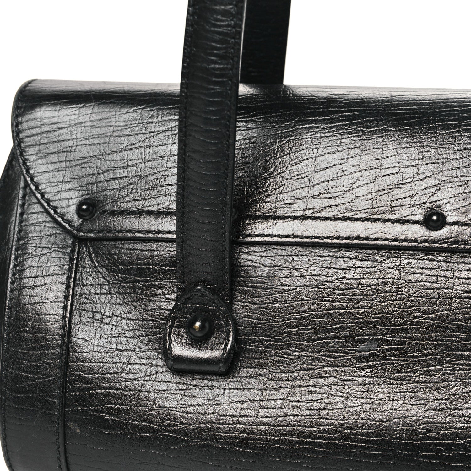 Gucci Calfskin Bamboo Bullet Black 12 of 13