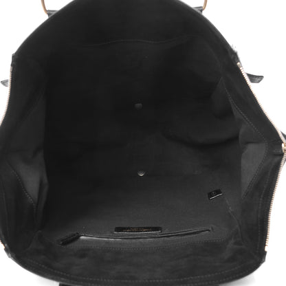 Saint Laurent Calfskin XL Downtown Tote Black 5 of 7