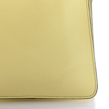 Chloe Suede Calfskin Mini Faye Bracelet Bag Lemonade 10 of 12