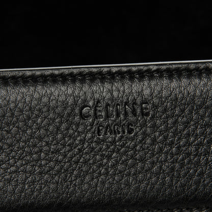 Celine Supple Calfskin Medium Phantom Luggage Black 6 of 7