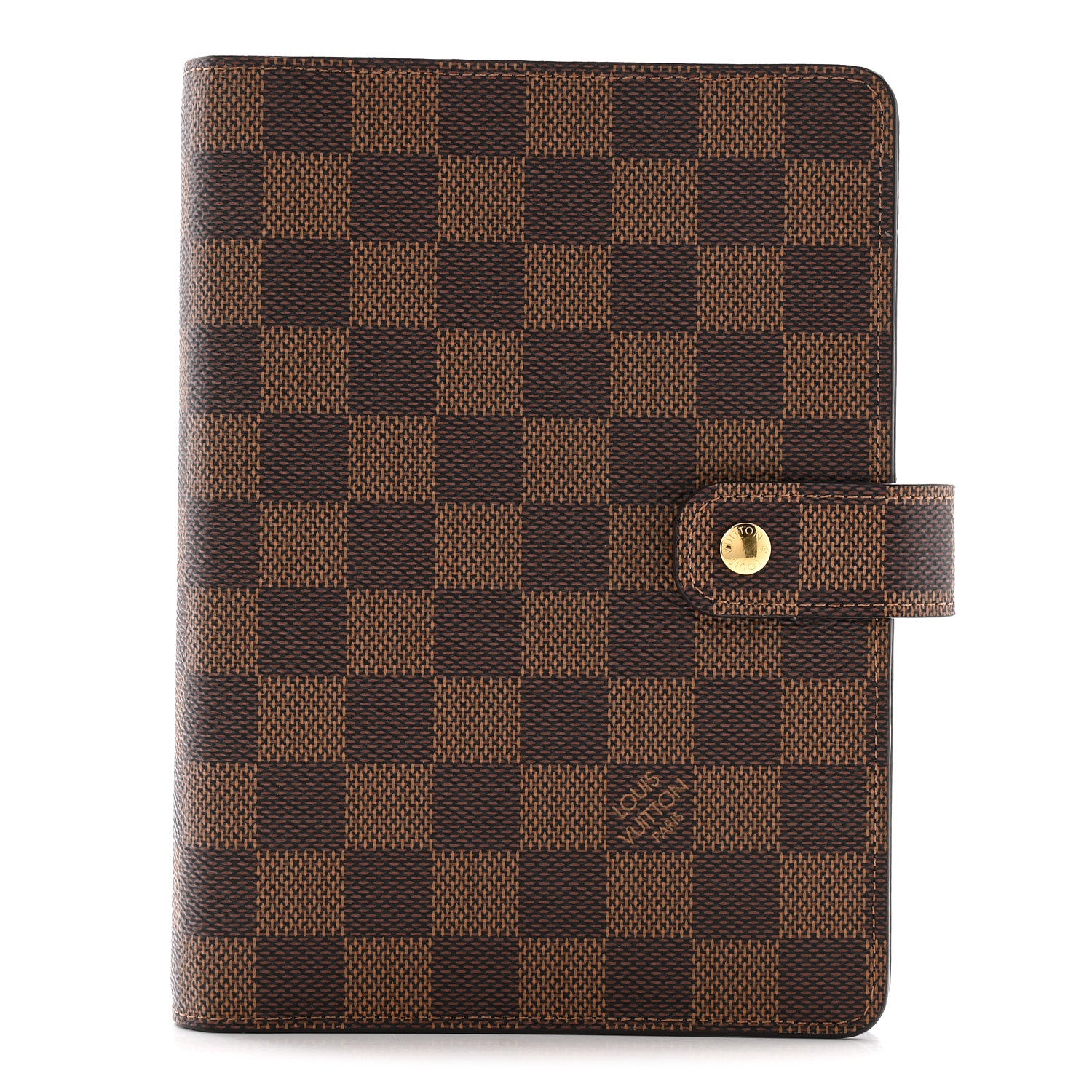 Louis Vuitton Damier Ebene Medium Ring Agenda Cover 1 of 8