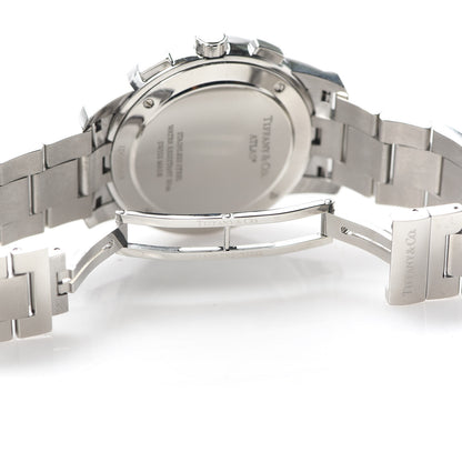 Tiffany Stainless Steel 42mm Atlas Chronograph Quartz Watch Black 6 of 6