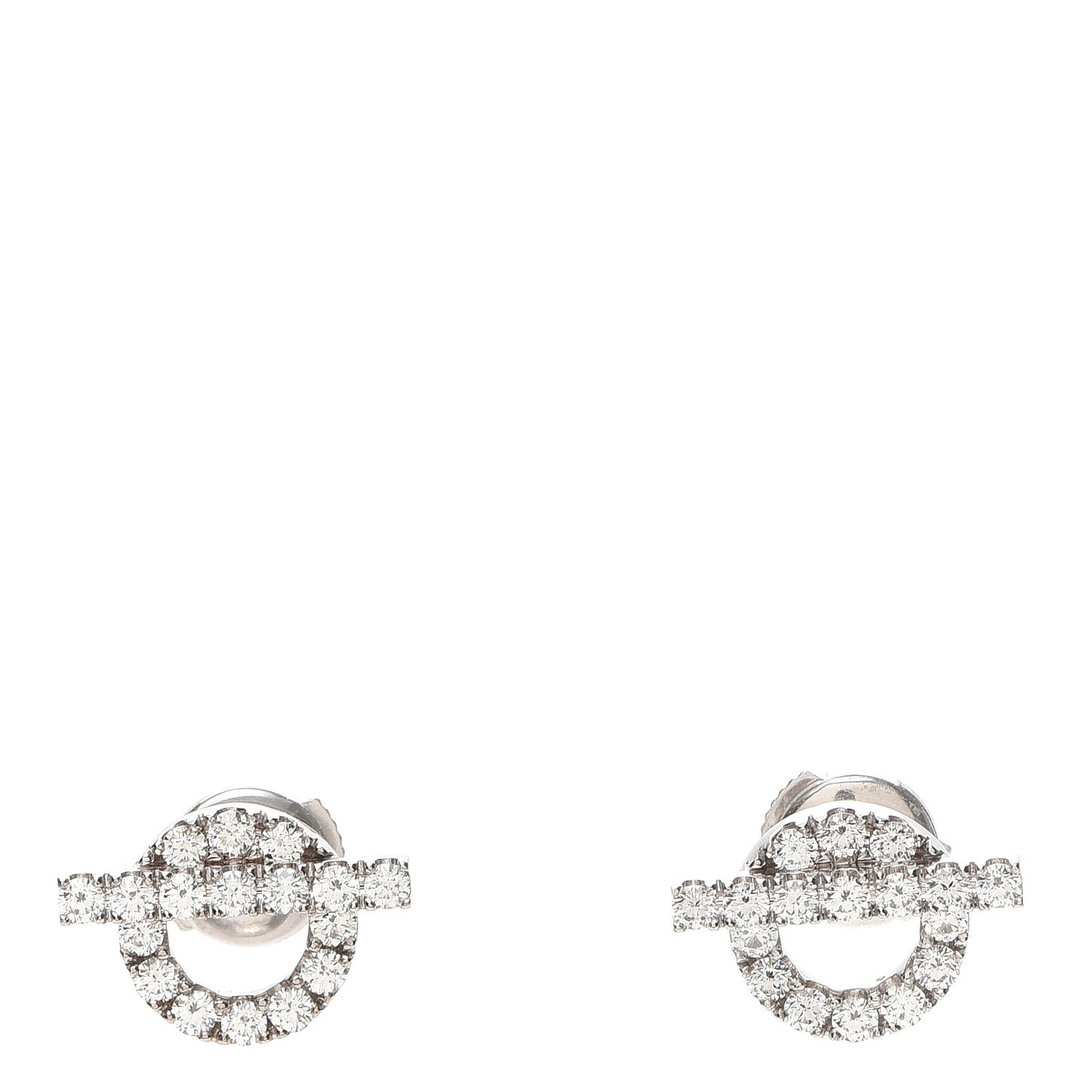 18K White Gold Diamond Finesse Earrings