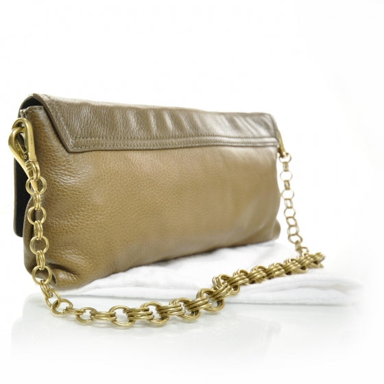 Cervo Pietre Jeweled Shoulder Bag Cammello Sfumato