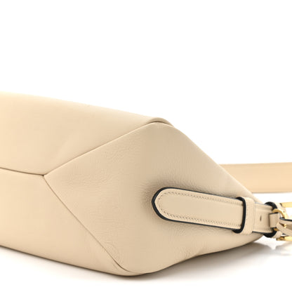 Prada Soft Calfskin Medium Aimee Shoulder Bag Travertine 15 of 23