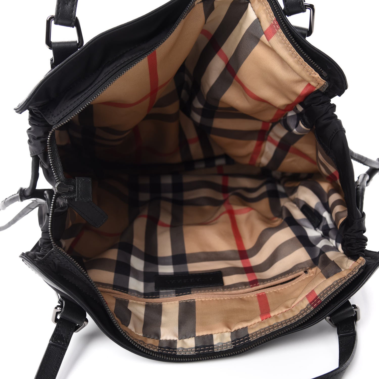 Burberry Nylon Buckleigh Packable Tote Black 5 of 11