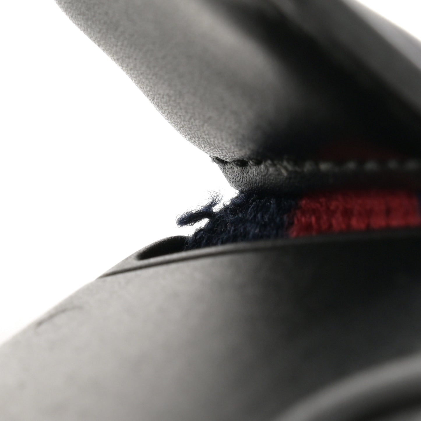 Soft GG Supreme Monogram Web Belt Bag Black Grey