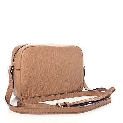 Gucci Pebbled Calfskin Small Soho Disco Bag Camelia 3 of 10