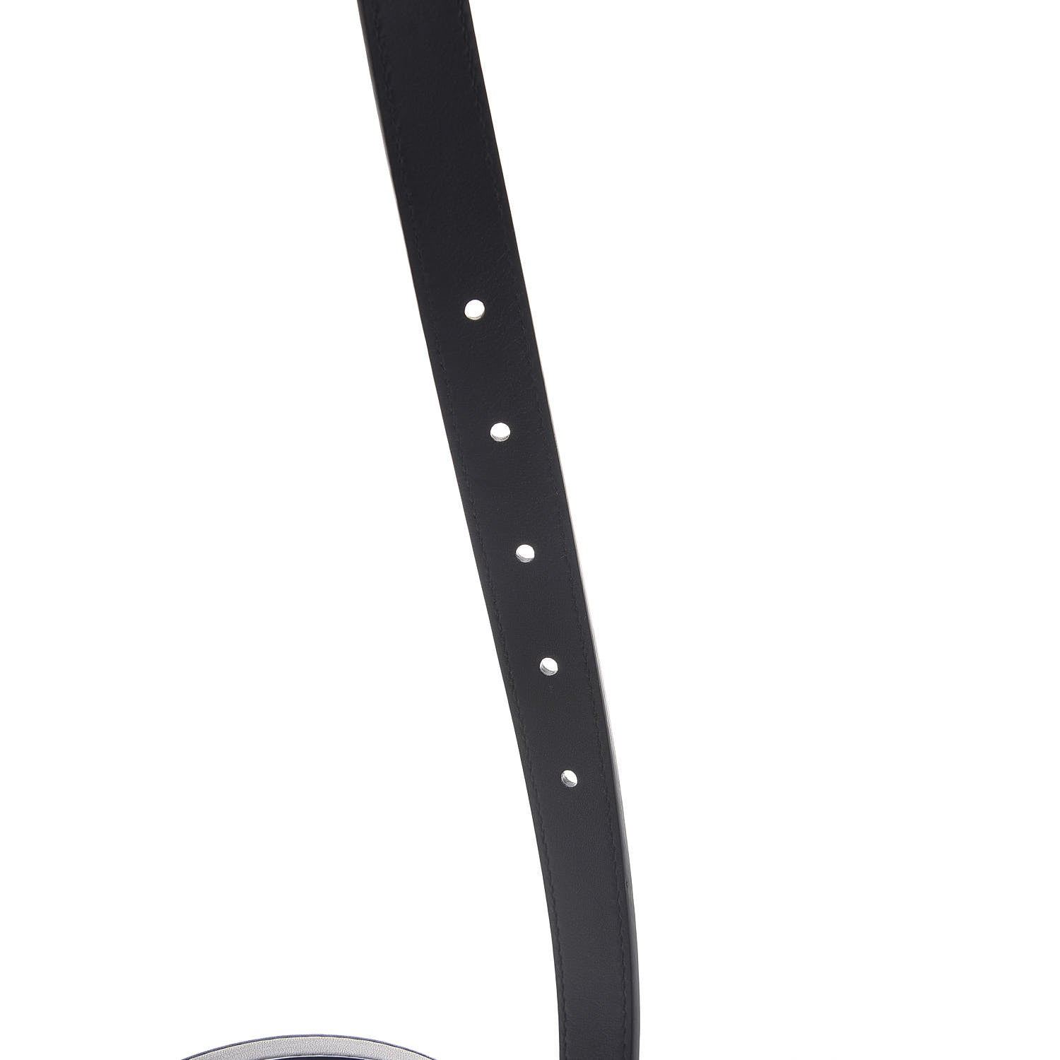 Gucci Calfskin Double G 20mm Belt 70 28 Black 5 of 8