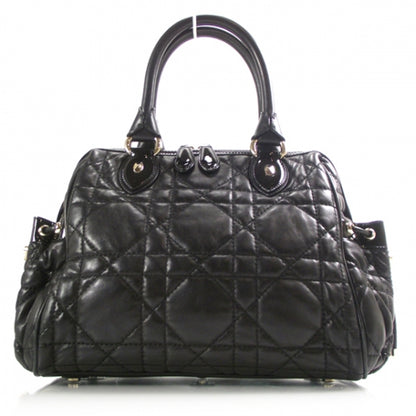 Christian Dior Lambskin Cannage 2 Dior Zip Top Satchel 1 of 10