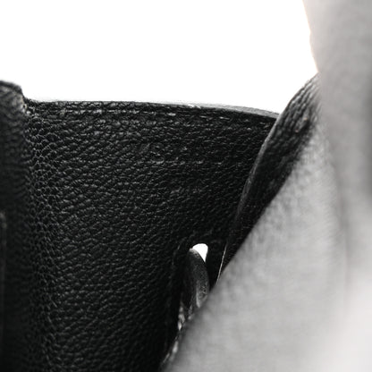 Hermes Togo Birkin 30 Black 6 of 17