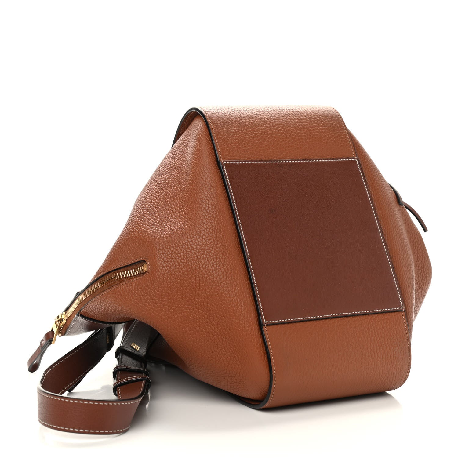 Loewe Grained Calfskin Small Hammock Shoulder Bag Tan 3 of 8