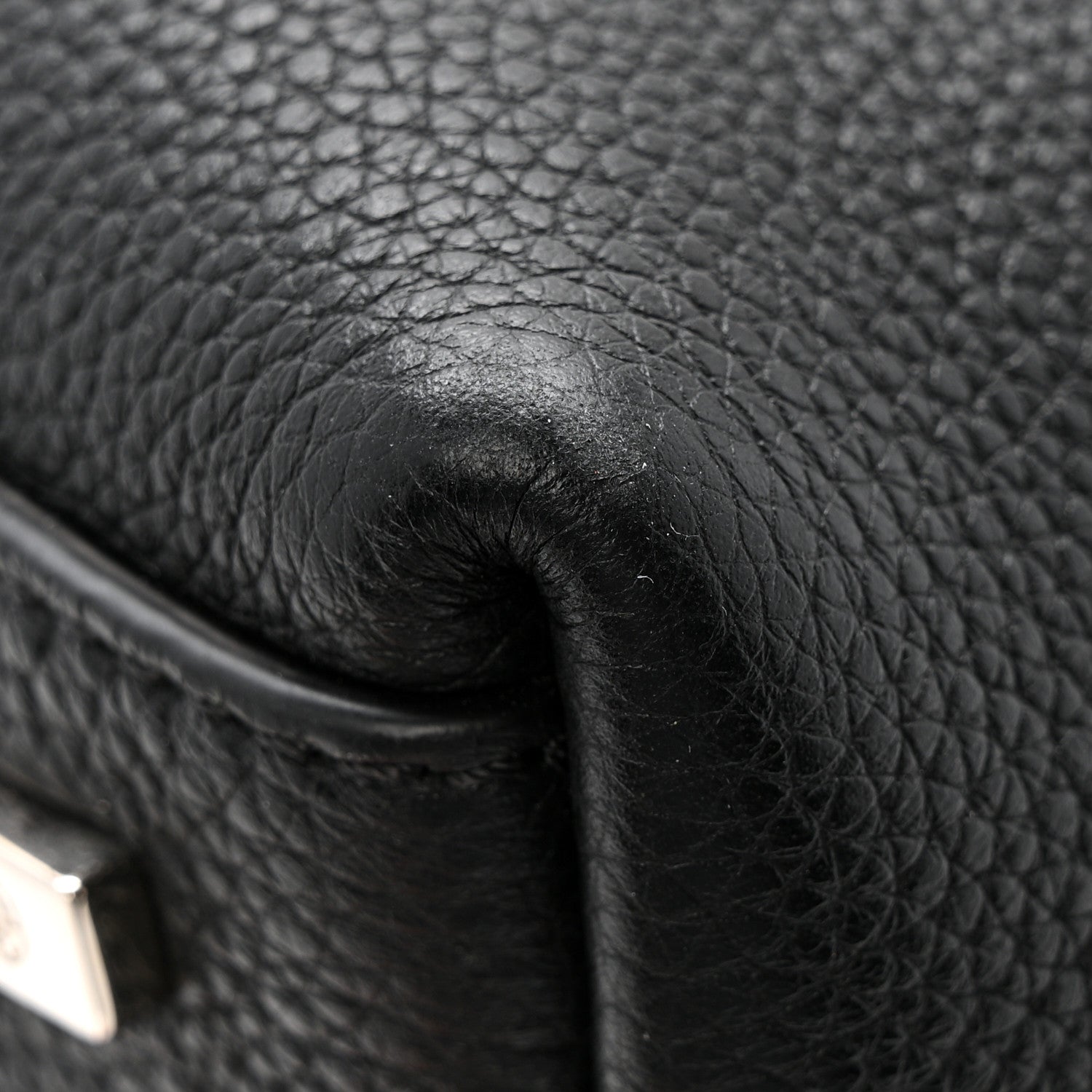 The Row Grained Calfskin Top Handle 14 Bag Black 12 of 14