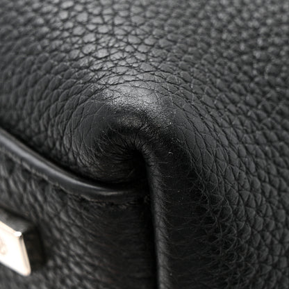 The Row Grained Calfskin Top Handle 14 Bag Black 12 of 14