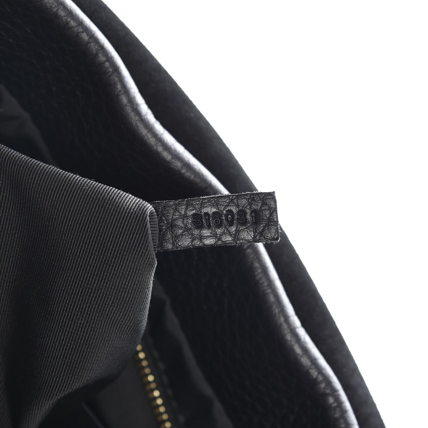 Grained Calfskin Medium Sugar Flap Shoulder Bag Black