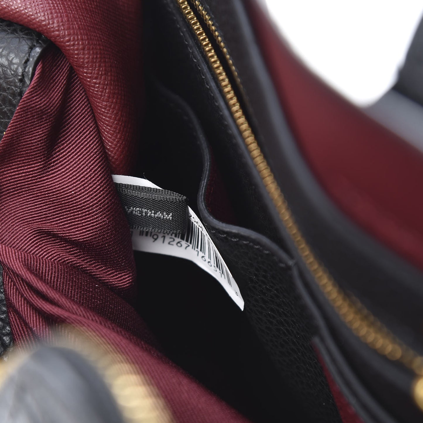 Pebbled Calfskin Editor Shopping Tote Black