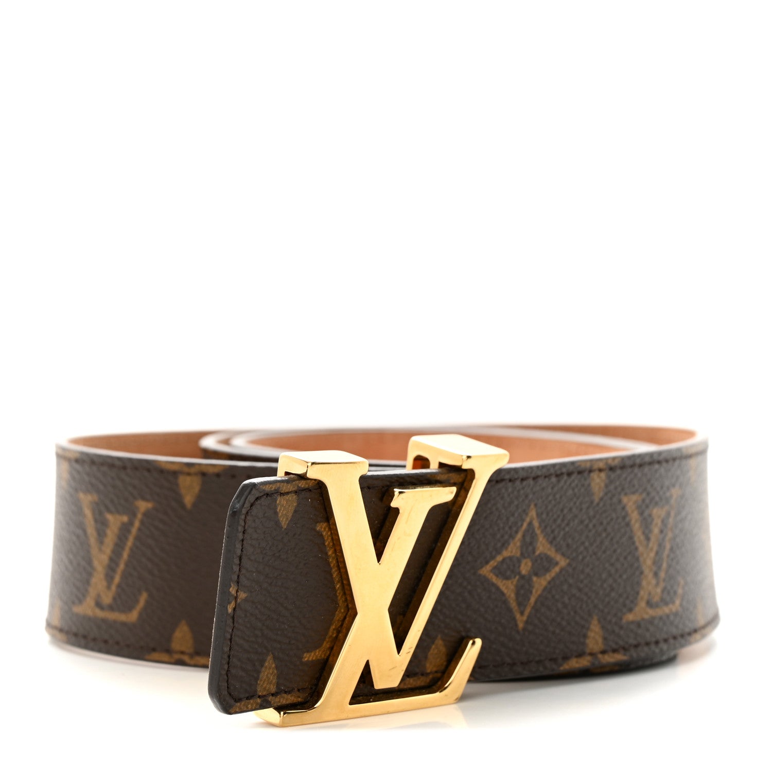 Louis Vuitton Monogram 40mm LV Initiales Belt 95 38 1 of 9